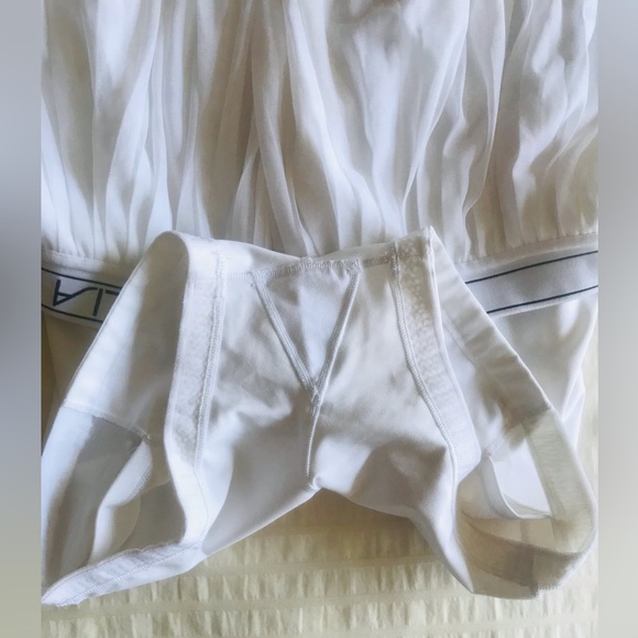 NWOT CALIA Women's Pleated Mesh Tennis Skort White Pickleball size Medium - Picture 7 of 9